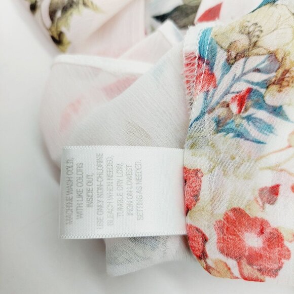 Disney Beauty and the Beast Lace Cold Shoulder Floral Top Women's Size Small - Picture 8 of 9